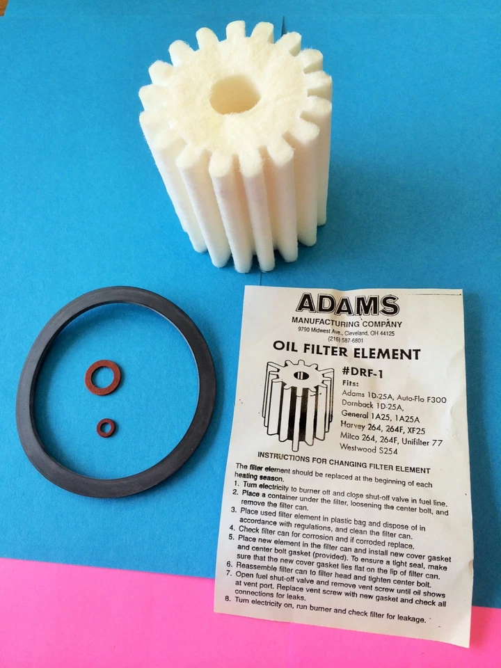 HONEYWELL ADAMS DRF1 Mitco 264 Oil Filter General 1A25A Harvey 264 264F Westwood S254