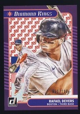 2021 Panini Diamond Kings Insert 100 One Hundered Parallel #5 Rafeal Devers /100