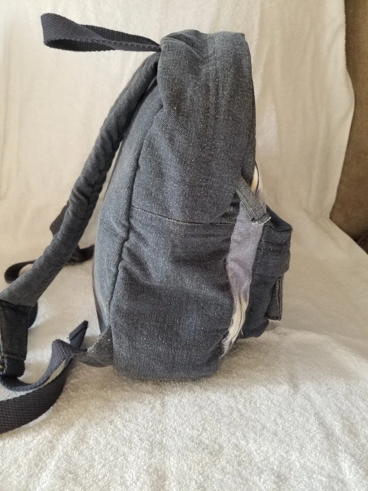 Mini Mochila Cartera Rip Curl Mujer Azul Blanco 10L L Lona Foto 4 de 4