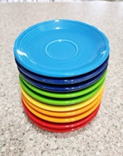 Homer Laughlin - FIESTA Saucers - MULTIPLE COLORS
