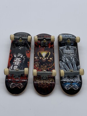 Tech Deck Ronnie Creager Fingerboard Lot x3 Blind Eternal Life Grim Reaper Skull
