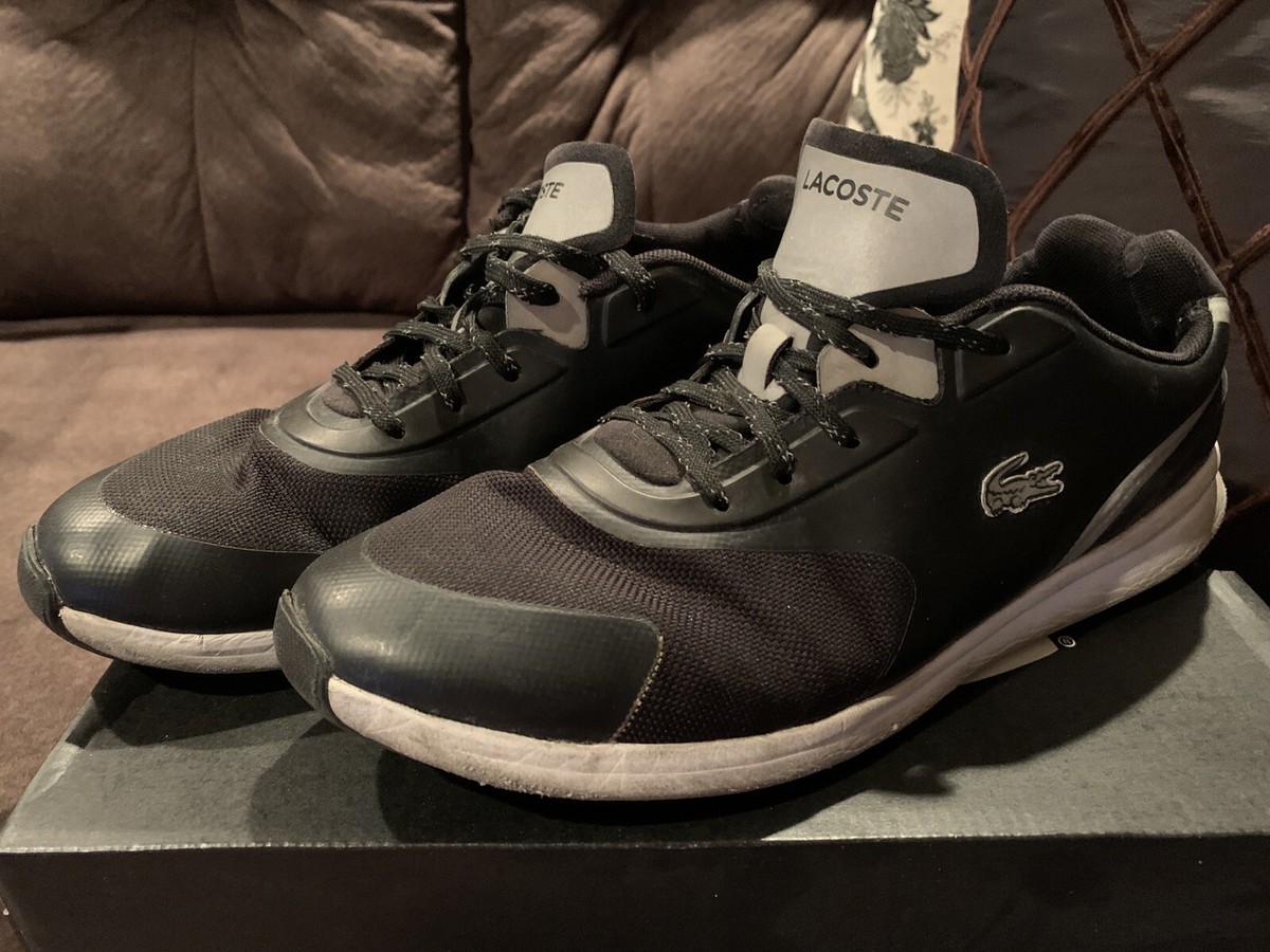 Lacoste Black Sneakers, Size 8.5 Amazon.com | Lacoste Men main image 2
