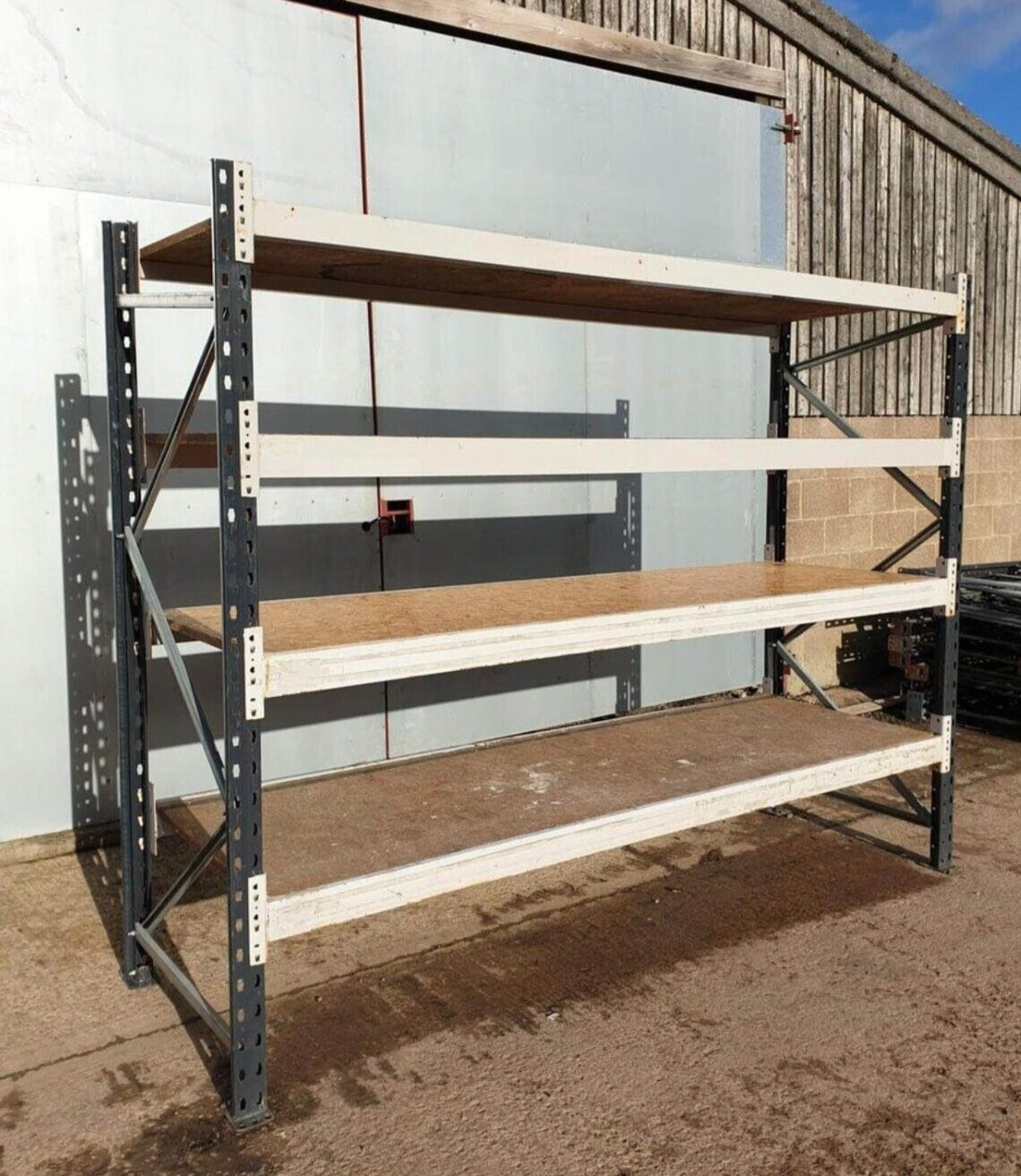 Industrial Shelving Racking 2.7m Link51 Chipboard Shelf Warehouse ...