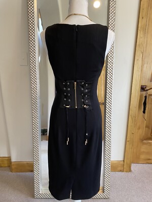 Jason Wu 2014 Spring Collection Black Corset Midi Pencil Dress US 6, Medium  | eBay