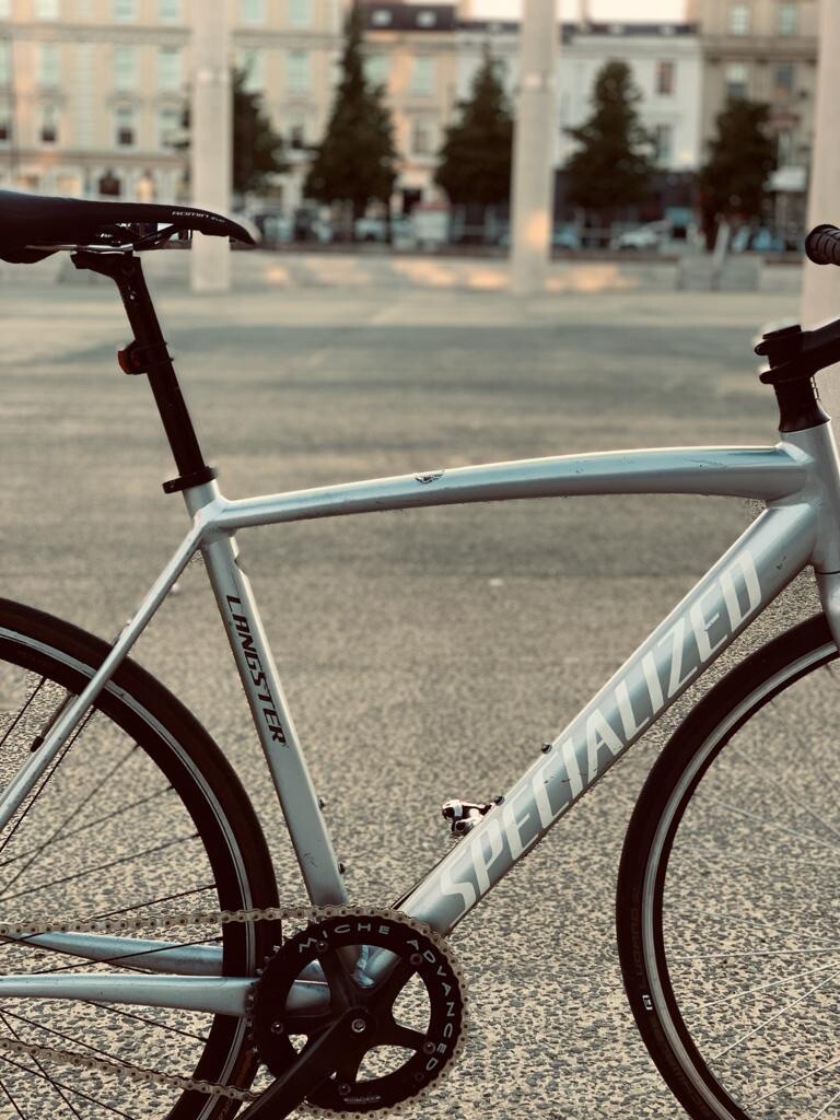 Specialized Langster 54cm Fixie Bike Single Speed Track Courier Bike