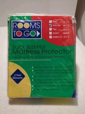Rooms To Go ~ Sleeper Sofa MATTRESS PROTECTOR ~ 40x72 Twin XW ~ Washable ~ NEW