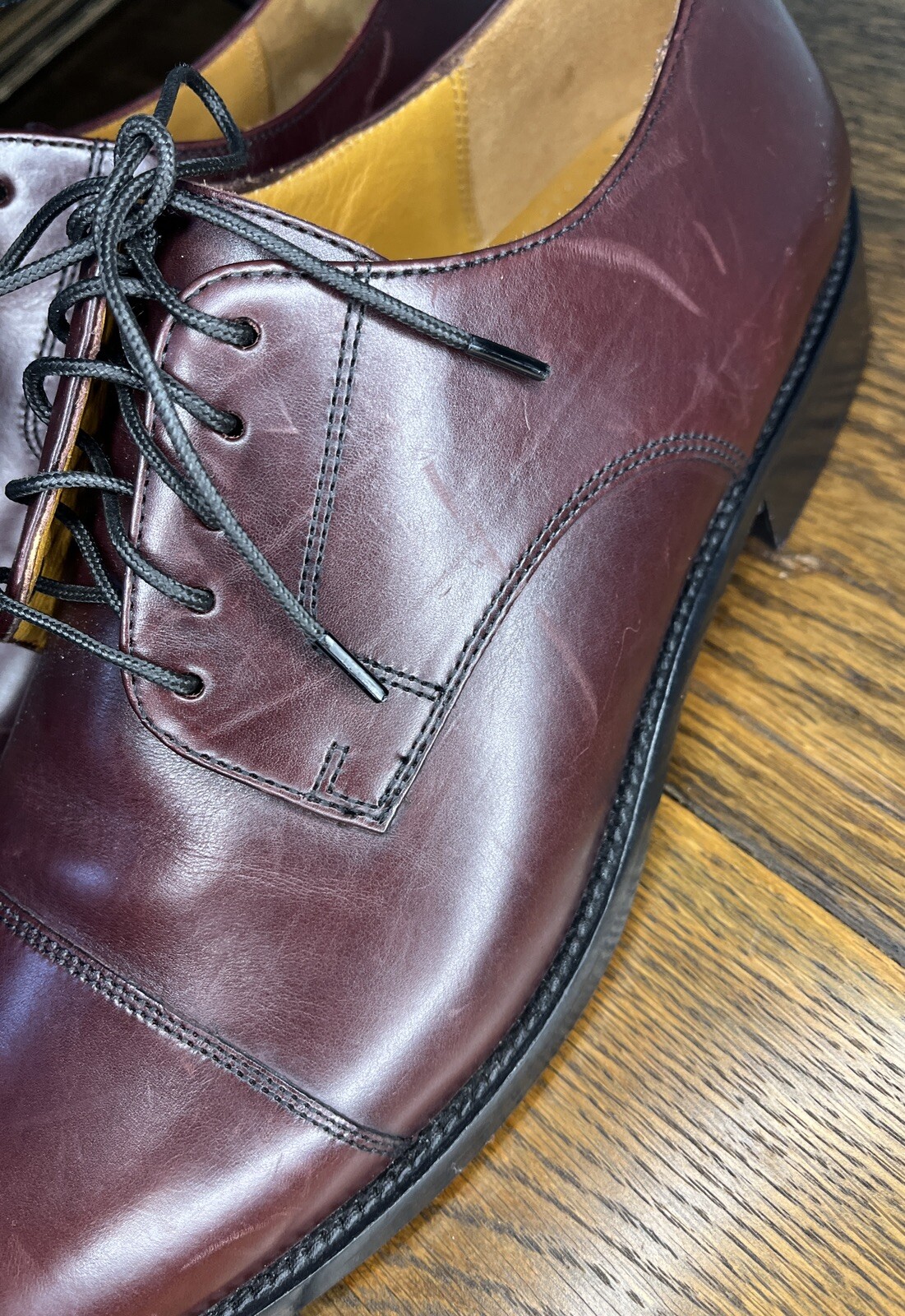 benton ii cap toe derby