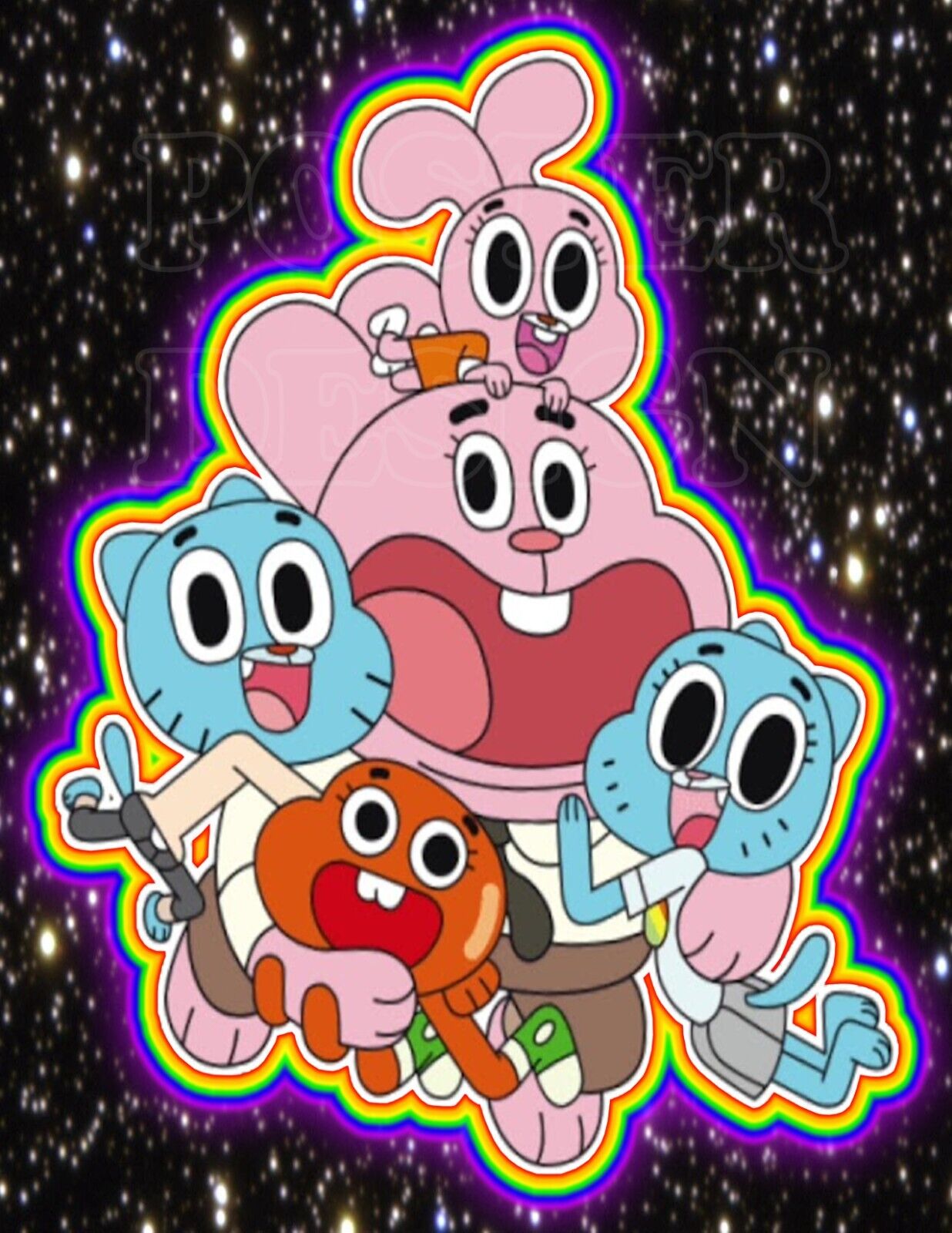 The Amazing World Of Gumball Darwin Sticker - The Amazing World Of