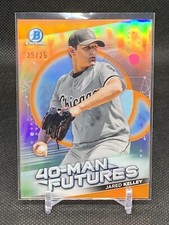 2021 Bowman Chrome Jared Kelley 40-Man Futures Orange 25/25 | Chicago White Sox