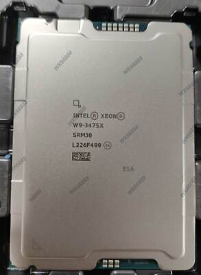 Intel Xeon W9-3475X (QS) 36Core 300W to 360W 2.20GHz LGA4677CPU processor