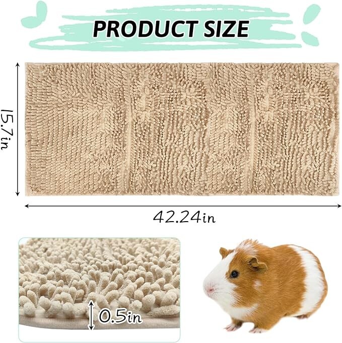Fleece Bedding Bunny Cage Liner 5-Piece Fleece Bedding Set - Main Image