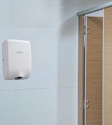 Handtrockner - Professionelle kommerzielle Eco High Speed schnell trocknen 10 Sekunden weiß SS