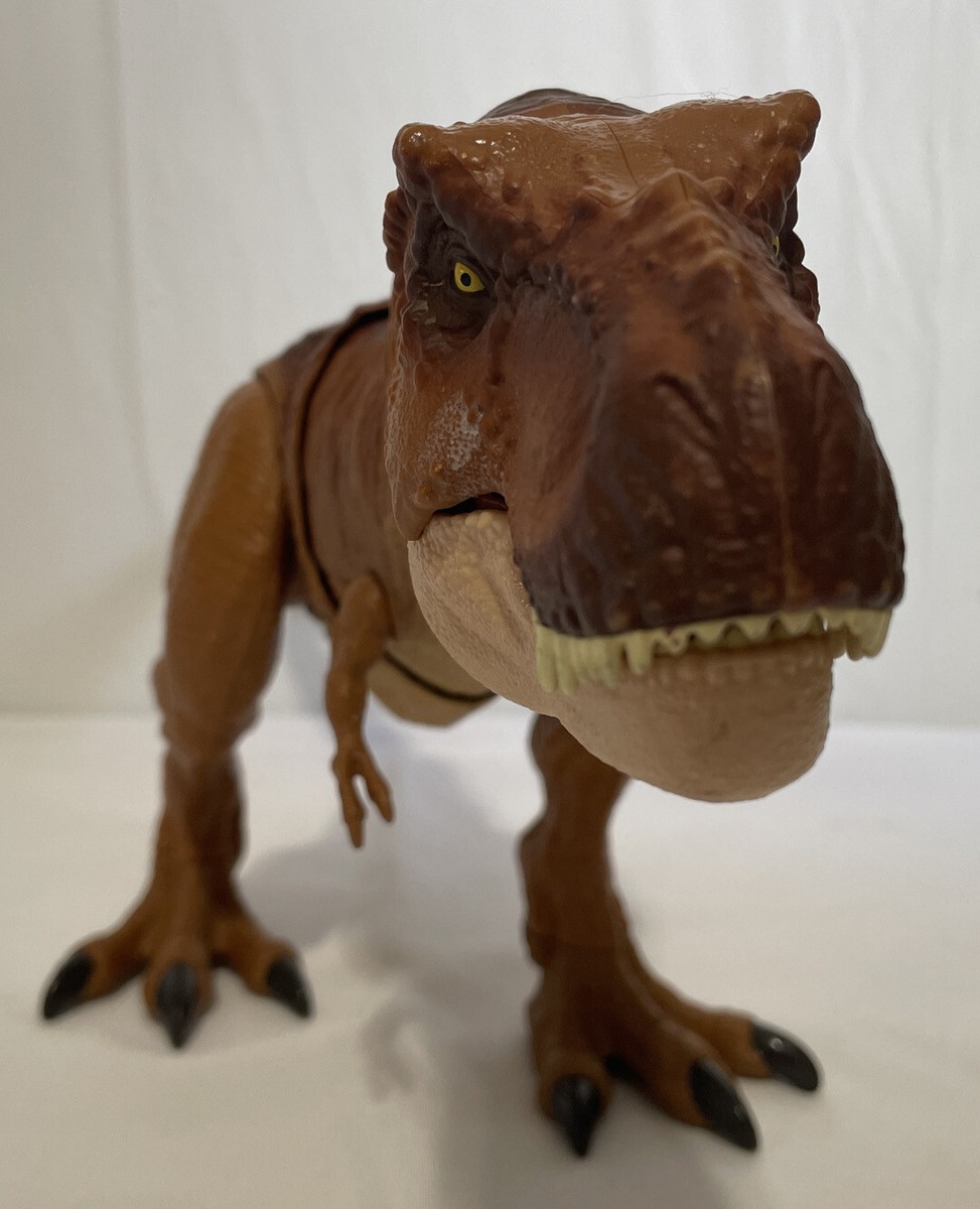 Jurassic World THRASH N THROW TYRANNOSAURUS REX 20” Large Dinosaur