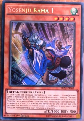 Yu-Gi-Oh! Yosenju Kama 1 – THSF-EN003 – The Secret Forces – 1st Edition – Secret Rare – Einzelkarte Für Sammler & Duellanten Yu-Gi-Oh! Yosenju Kama 1 – THSF-EN003 – The Secret Forces – 1st Edition – Secret Rare – Einzelkarte Für Sammler & Duellanten