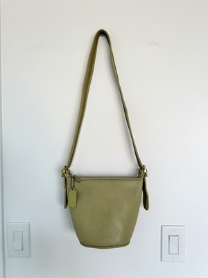 Coach Bucket Bag 9019 Rare Green