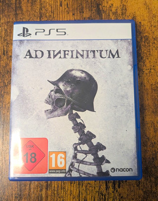 Ad Infinitum PS5 PAL Horror Survival Ultra HD Blu-ray USK 18 2023 Nacon