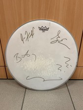 A PERFECT CIRCLE Signed Autographed Show Used Stage Played - Drum Head Tool