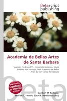 Lambert M. Surhone (U. A.) | Academia De Bellas Artes De Santa Barbara | Buch