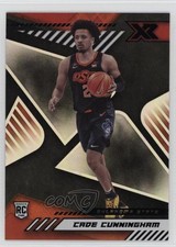 2021-22 Panini Chronicles Draft Picks XR Black Cade Cunningham #161 v1i