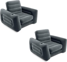 Sofá cama inflable extraíble que funciona como colchón de cama de aire