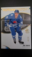 Upper Deck SP Signature Edition Legends - All-Time Future Watch Joe Sakic 2/10
