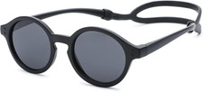 Baby Polarized Sunglasses with Strap Adjustable TPEE Flexible Frame for Toddler
