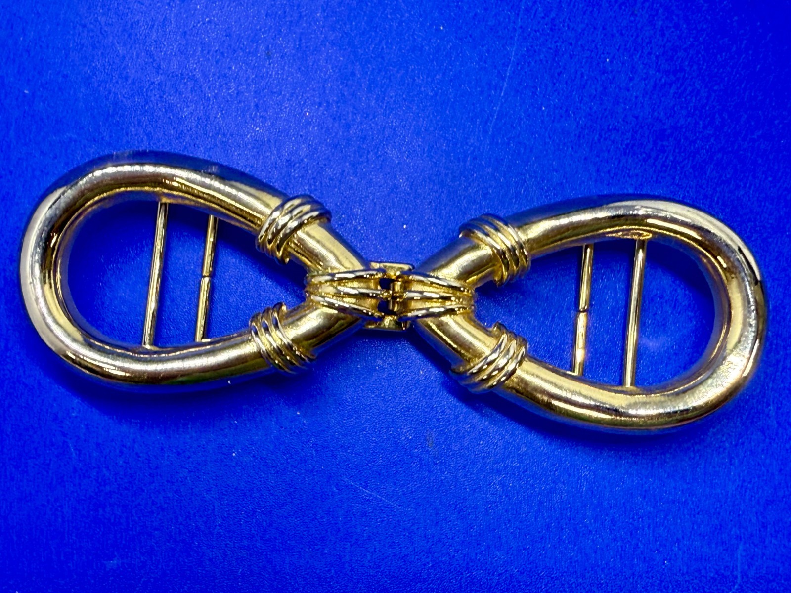 Infinity Symbol Interlocking Two Piece Vintage Fi… - image 3