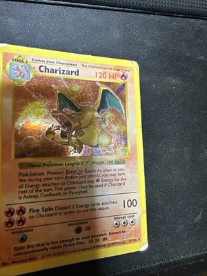 Charizard 4/102 Base Set (Shadowless) Holo DMG Damaged | eBay