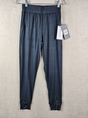 Boody Women's Downtime Slim Leg Bamboo Lounge Pants Storm Size XXS