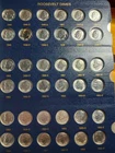 1946-2025 ROOSEVELT DIME COLLECTION AU+- UNC (210)  SILVER PROOFS COMPLETE.