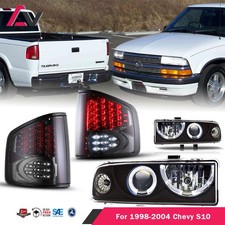 Projector Headlights Brake Tail Lights For 1998-2004 Chevrolet S10 Lamps Combo Projector Headlights Brake Tail Lights For 1998-2004 Chevrolet S10 Lamps Combo