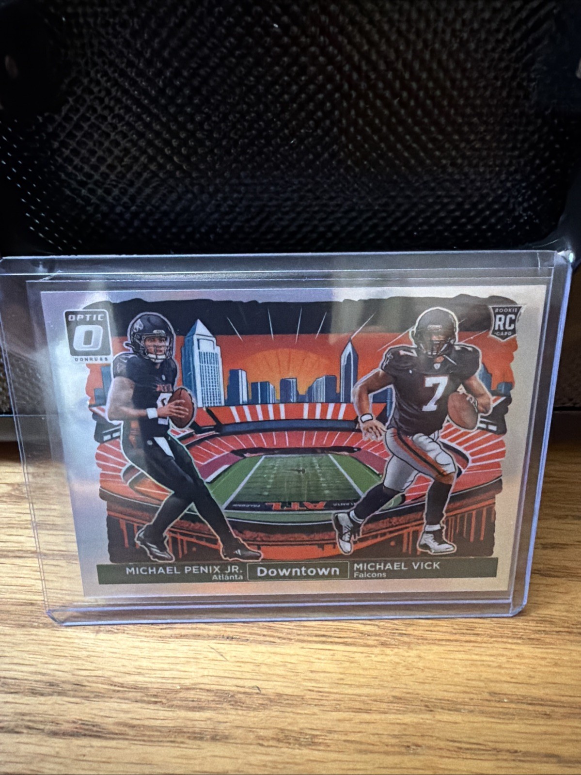 2024 Panini Donruss Optic - Downtown Duos Michael Vick, Michael Penix Jr. #14
