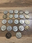 22 Coin Kennedy Half Dollar Lot – Mixed Dates – 40% Silver – $11 Face Value