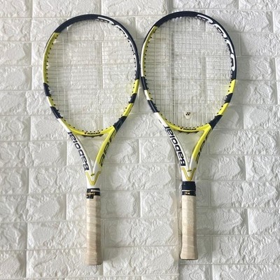 BabolaT AERO PRO DRIVE 2007 Tennisschläger 2er Set G3 (4 3/8 Zoll) 300g...