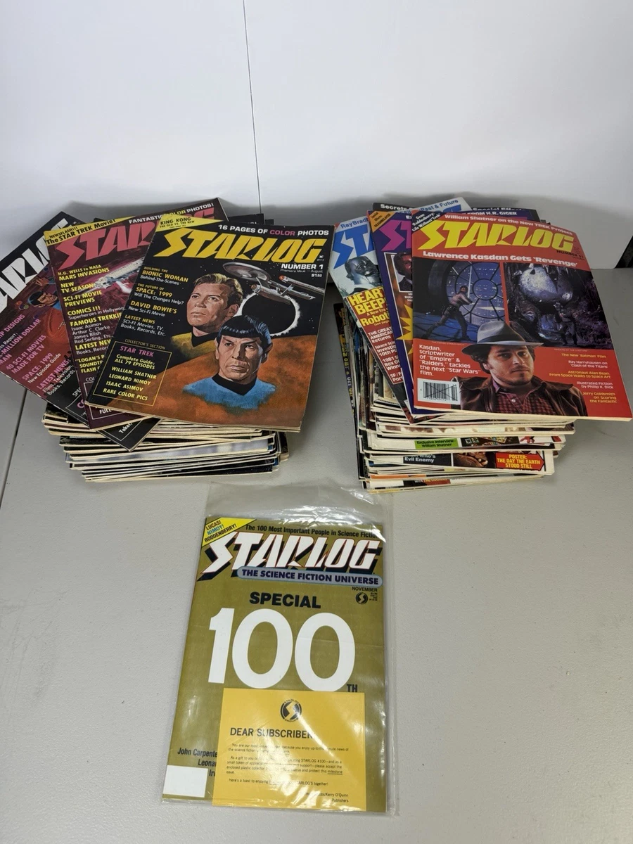 Starlog & Cinescape 雑誌コレクション Starlog for sale - eBay