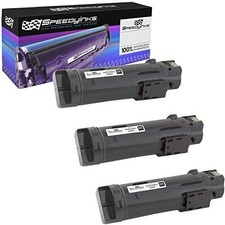 3pk Comp Black Toner Cartridge for Dell H625 H825cdw S2825cdn 593BBOW N7DWF