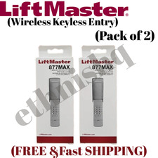 LiftMaster 877MAX Garage Door Opener Keypad Remote Keyless Entry Wireless P 2