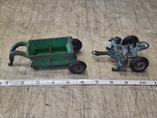 Vintage Arcade Allis-Chalmers Dump Trailer Farm Toy  265 Cast Iron  Planter