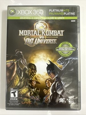 Mortal Kombat Vs. DC Universe (Microsoft Xbox 360) Complete CIB