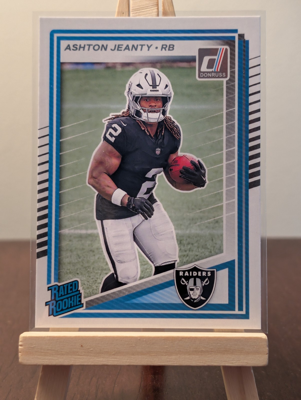 2025 Panini Donruss - Ashton Jeanty Rated Rookie Base #305 (RC) Raiders