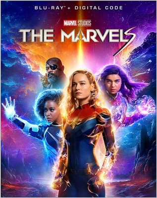 The Marvels (Blu-ray) Brie Larson Samuel Jackson Teyonah Parris Iman Vellani