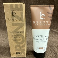 Beauty By Earth Self Tanner Lotion 7.5oz Fair to Medium Bronze