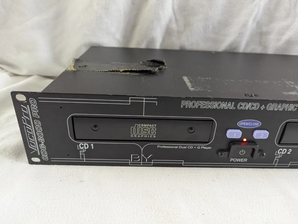 VocoPro CDG-8000 PRO Professional CD/CD + Graphic Player (UNTESTED, SOLD AS IS) - Image 2 of 4