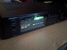Onkyo TX-80 Quartz Synthesized Tuner Amplifier Vintage 1980s