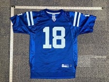 Reebok NFL Equipment Indianapolis Colts Peyton Manning Jersey Youth L Blue 18