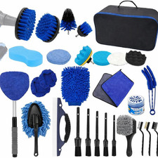28Pcs Professional Car Detailing Kit  Complete Interior  Exterior Car Cleaning