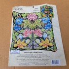 Candamar Designs Morris Style Pillow / Picture Needlepoint Kit 30947 Started — photo 2