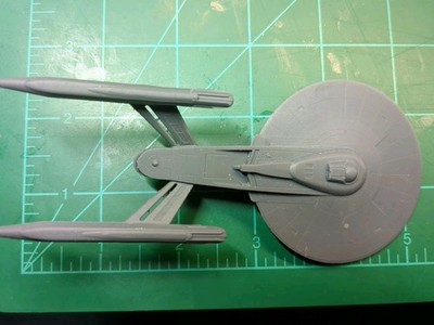 Star / Trek / Micro / Sentenal Class Refit Cruiser /  6'' Long - 3D resin printed