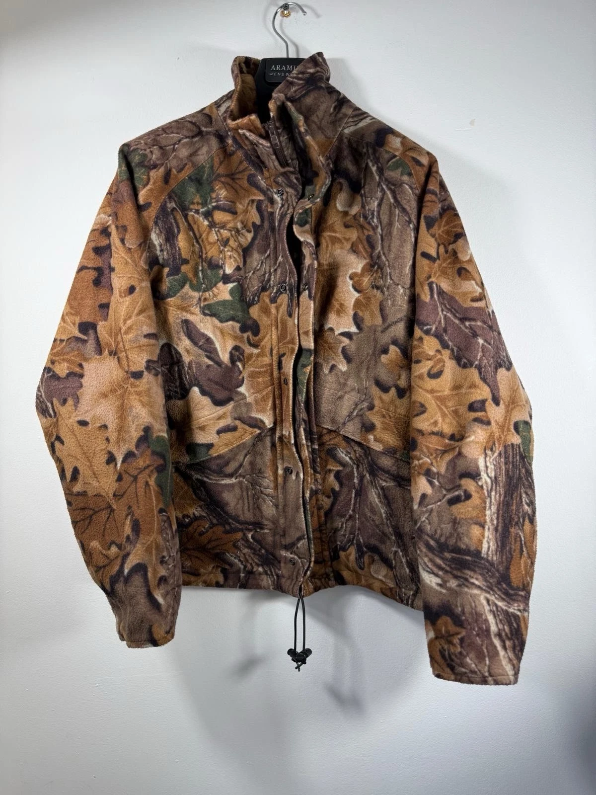 Mens Cabelas Hunting Gear Camouflage Jacket Size Medium Outdoor Fishing 0083
