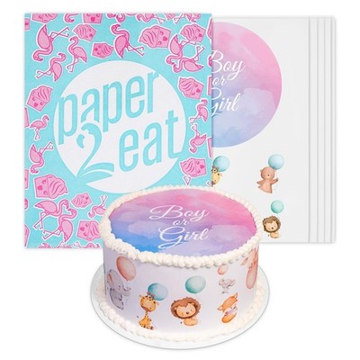 High-Resolution 24 Count Kosher Edible Icing Sheets - Perfect Cake Decoration